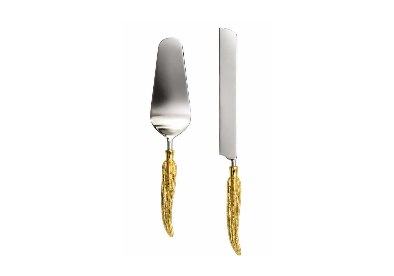 Set de Cuchillo y Pala de Metal con mango - Simone