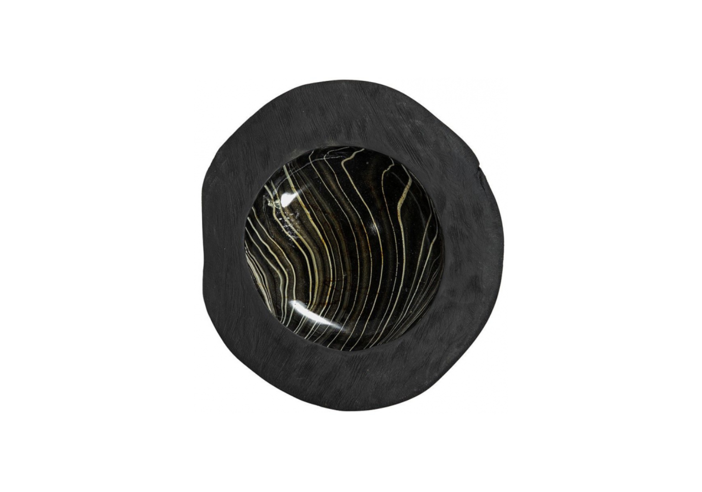 Bowl de Madera de Teka Negro - Simone