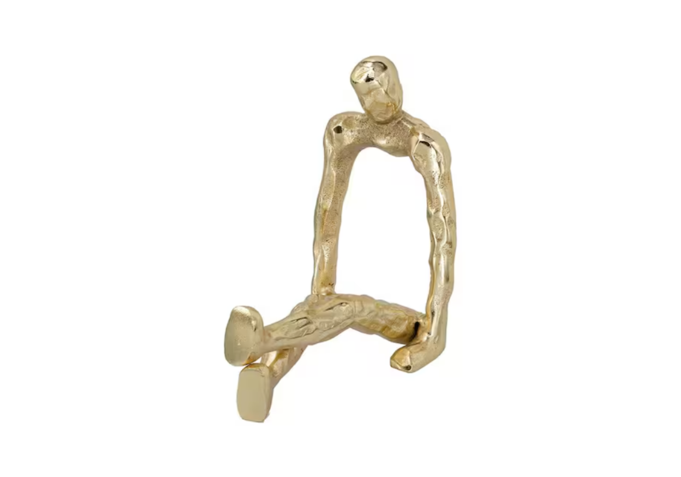 Escultura de Hombre sentado de Metal - Simone