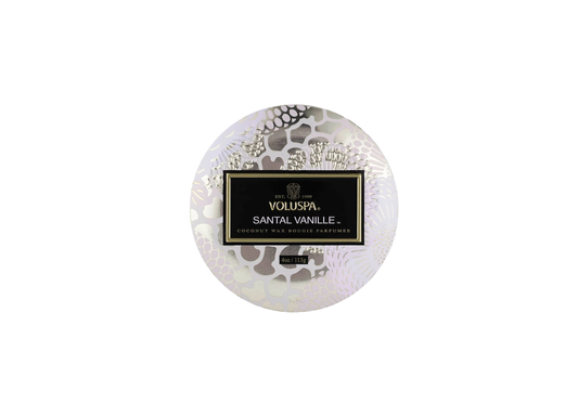 Vela Aromatica Voluspa Santal Vainille 4 Oz - Simone