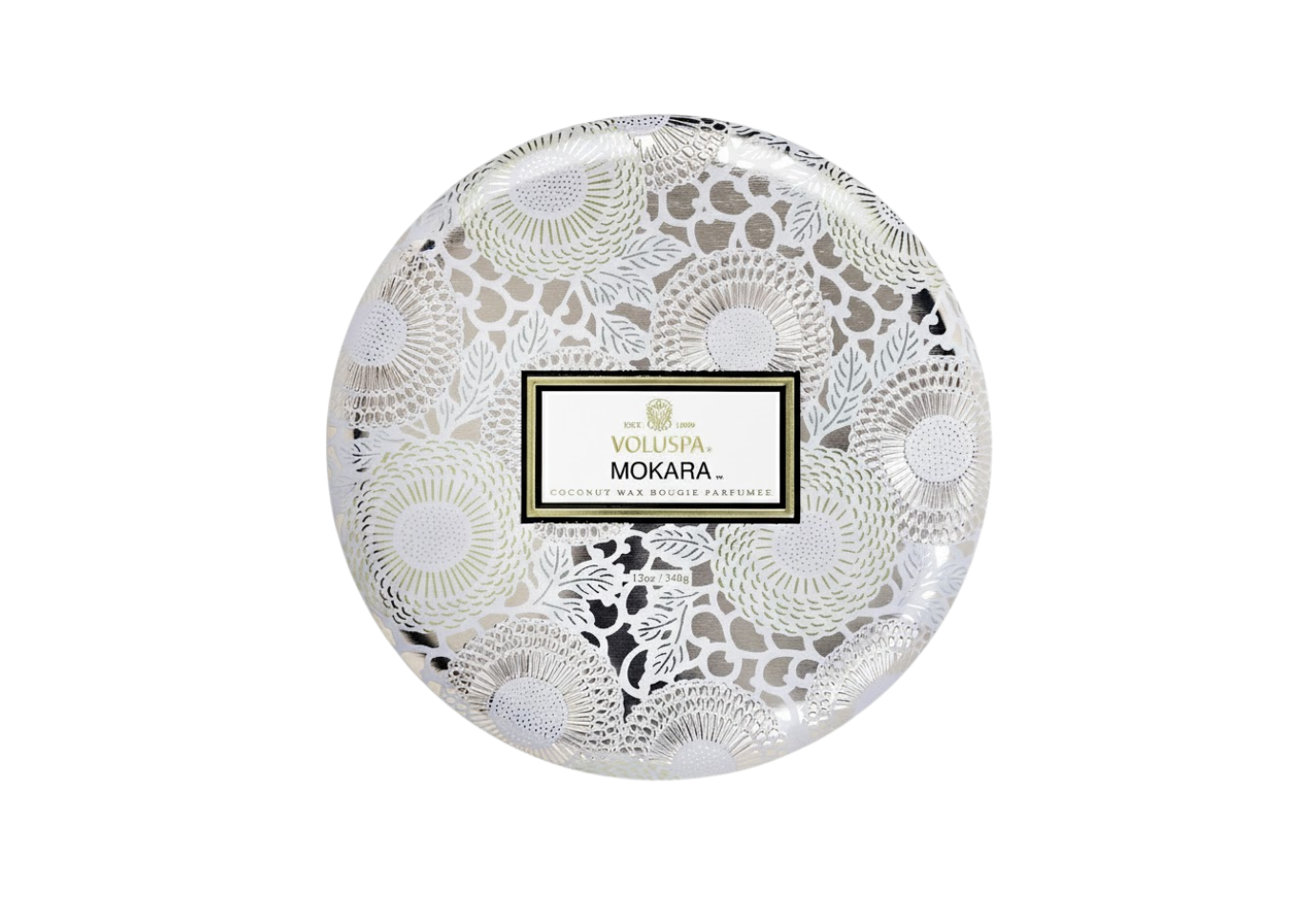 Vela Aromática Voluspa Mokara Orchid Envase Metalico 12 Oz