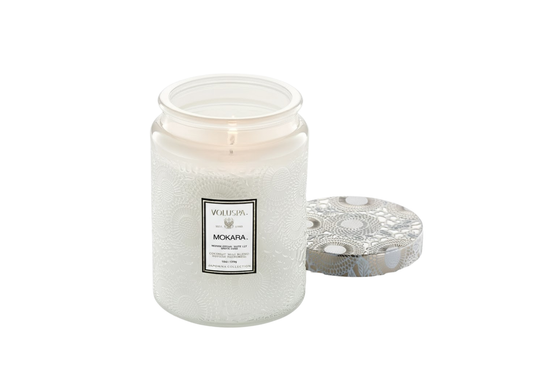 Vela Aromática Voluspa Mokara Orchid Envase de vidrio 18 Oz