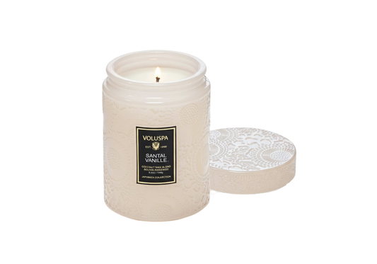 Vela Aromática Voluspa Santal Vanille 5.5 Oz