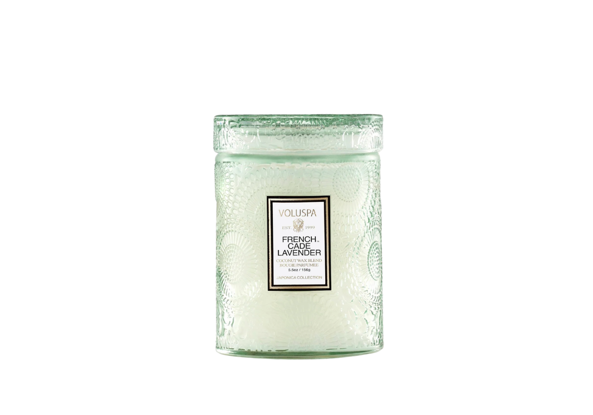 Vela Aromatica Voluspa French Cade Lavander 5.5 Oz - Simone