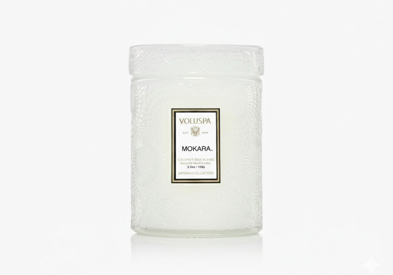 Vela Aromática Voluspa Mokara Orchid Envase de Vidiro 5.5 Oz.