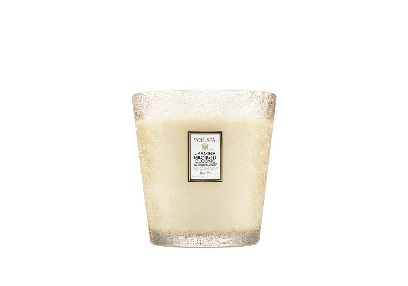 Vela Aromatica Voluspa Jasmine Midnight 38 Oz - Simone