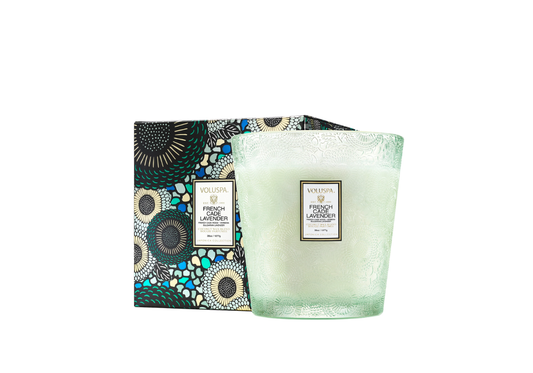 Vela Aromatica Voluspa French Cade Lavander 38 Oz - Simone