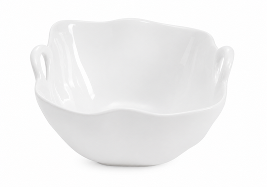 Bowl Cuadrado Ondulado de Melamina con Asas - Simone