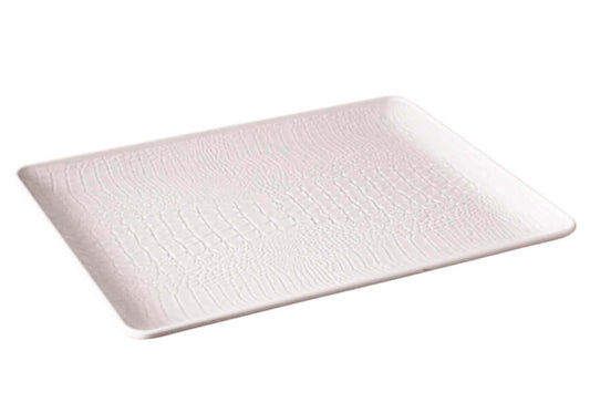 Bandeja Rectangular de Melamina con Textura