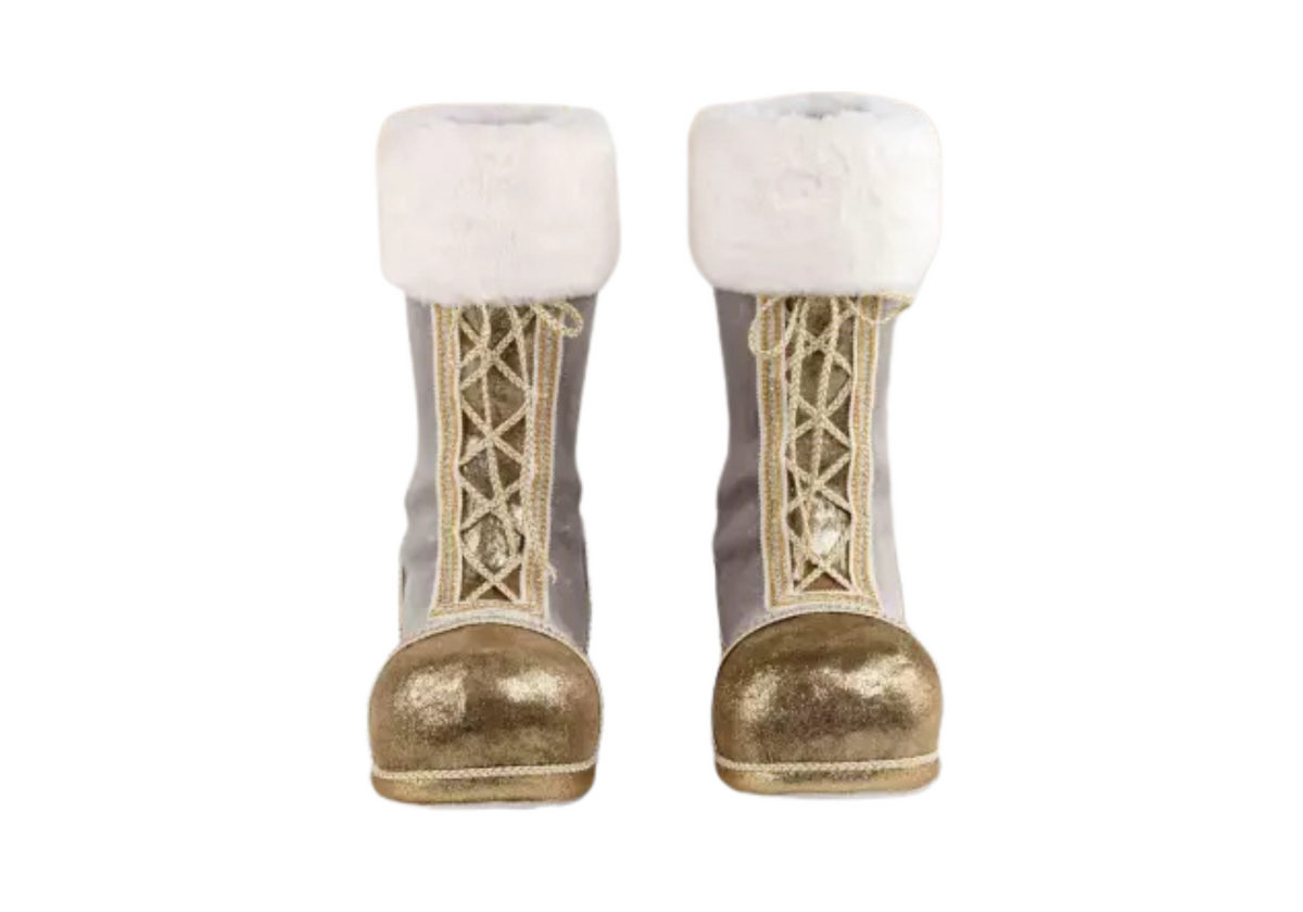 Botas de Santa Doradas - Simone