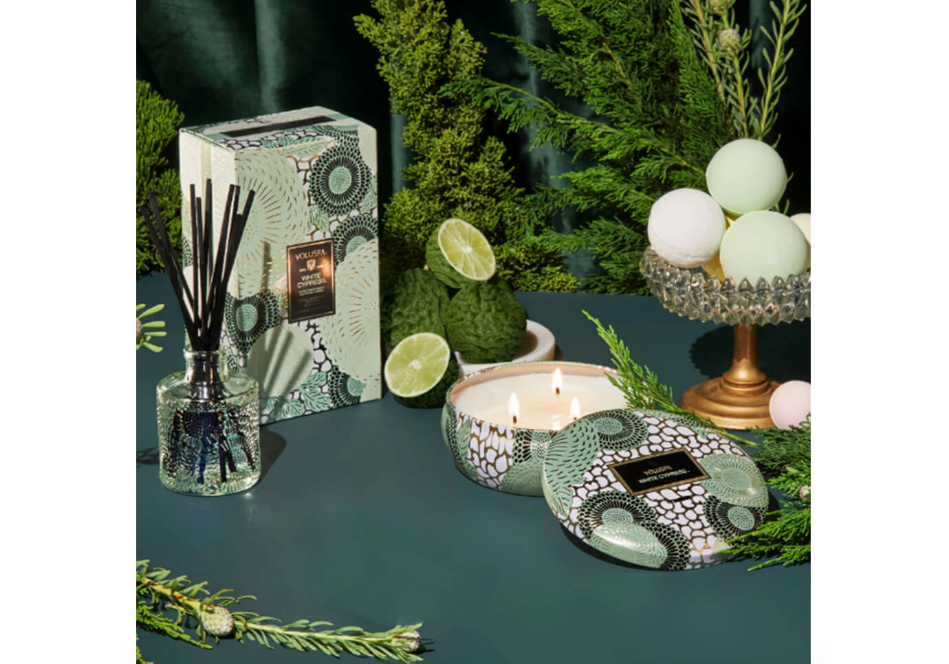 Difusor Voluspa White Cypress