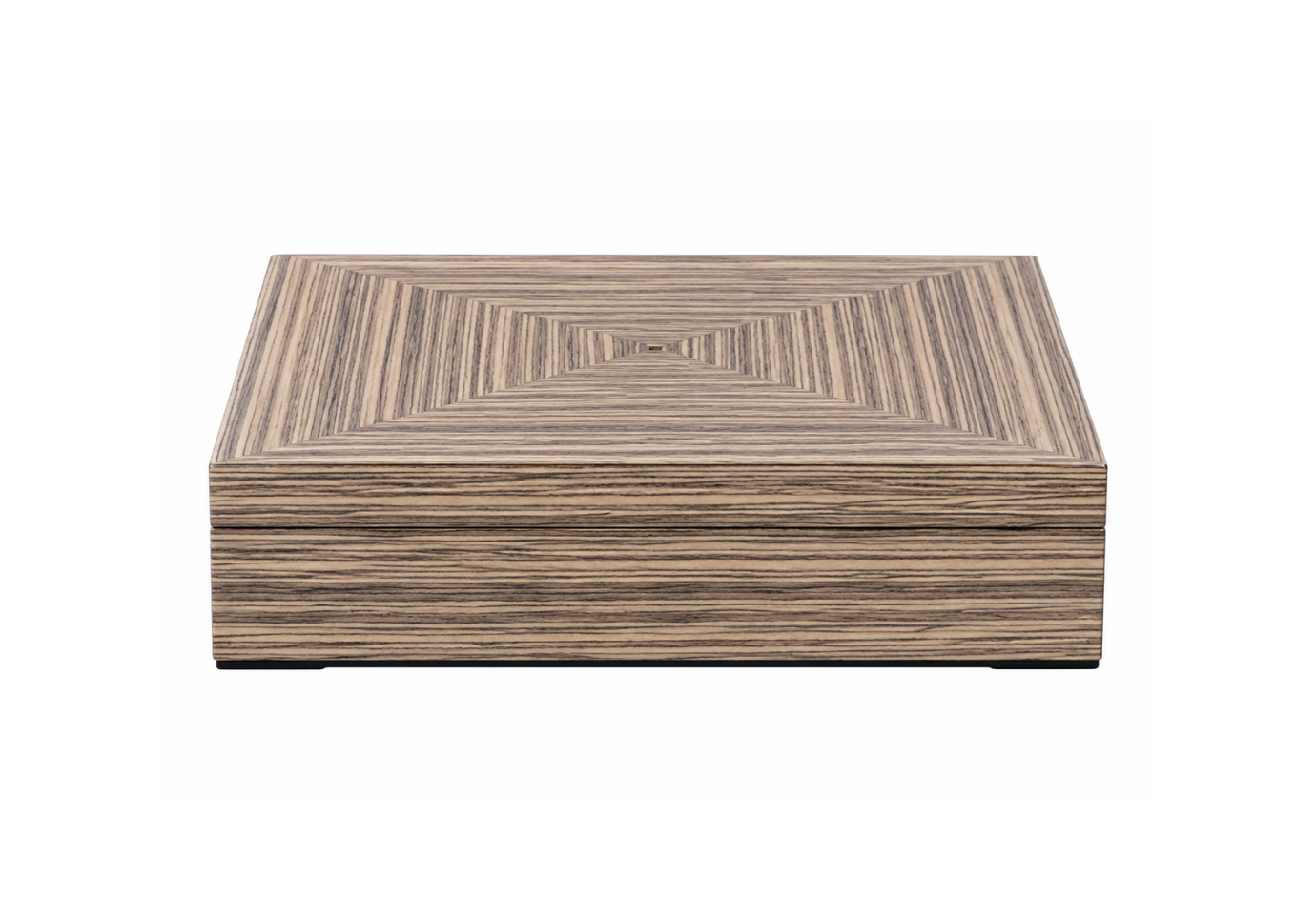 Caja Rectangular Geométrica Gris