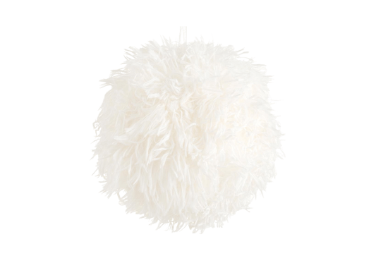 Esfera de Peluche Blanco 13 cm - Simone