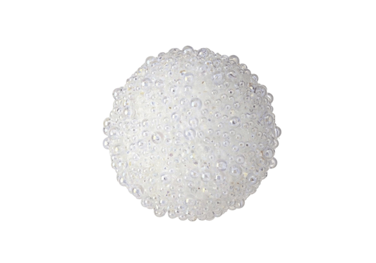 Esfera de Acrílico con Perlas Transparentes - Simone