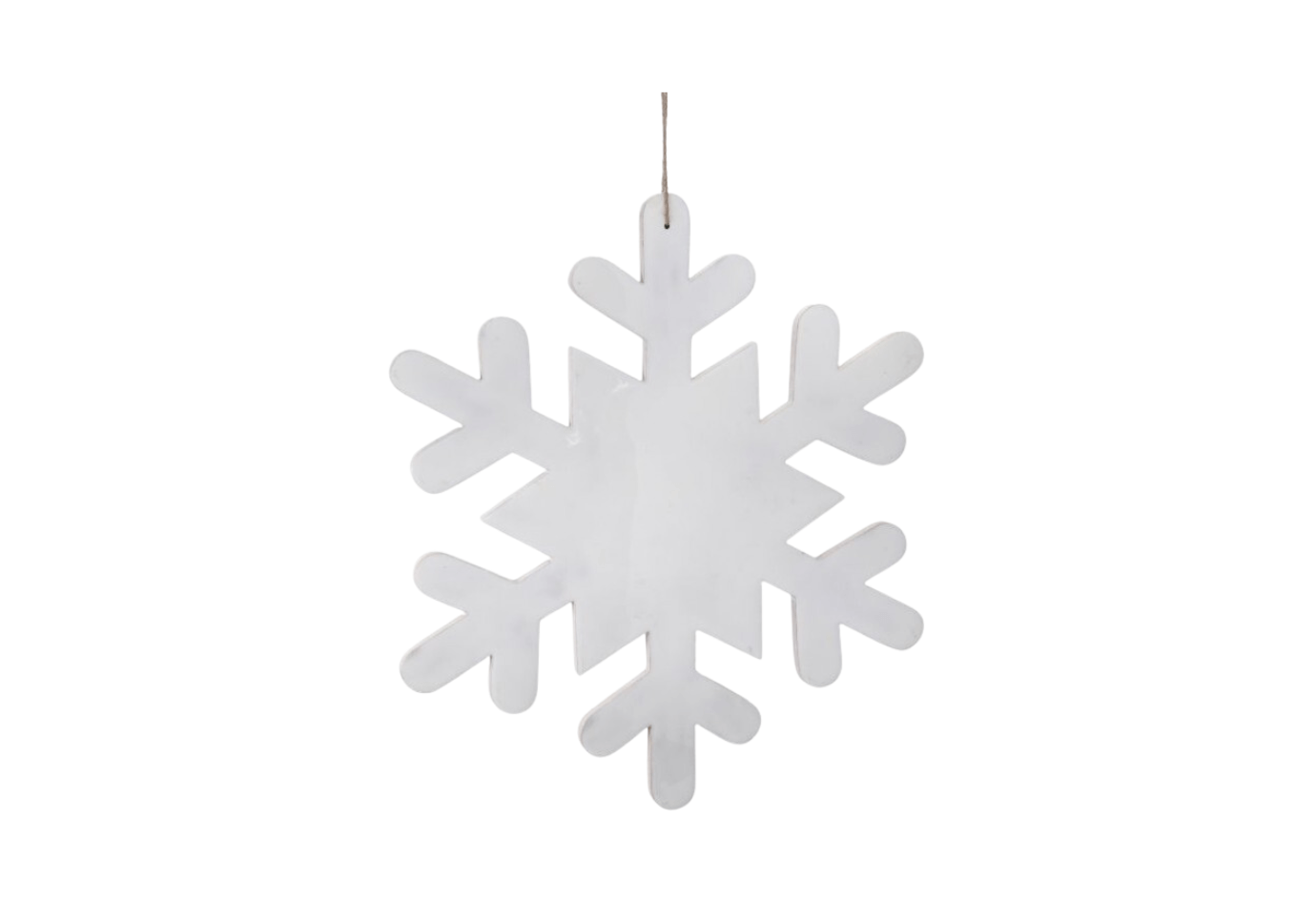 Snowflake Blanco Liso Grande - Simone