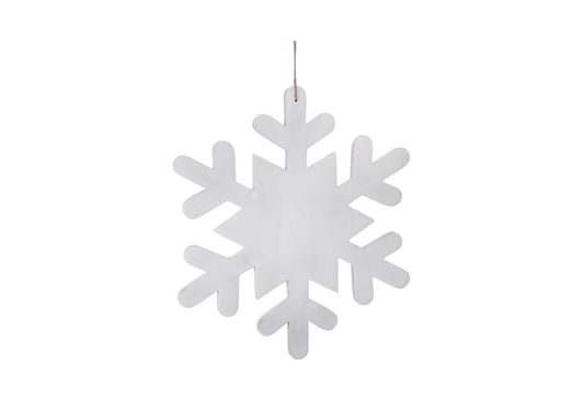 Snowflake Blanco Liso Grande - Simone