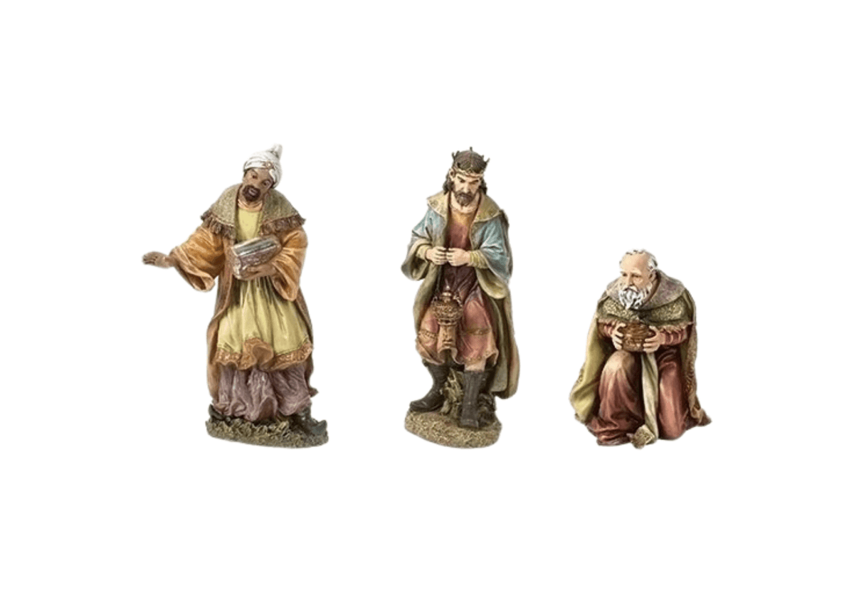 Reyes Magos de Resina-Set de 3 - Simone
