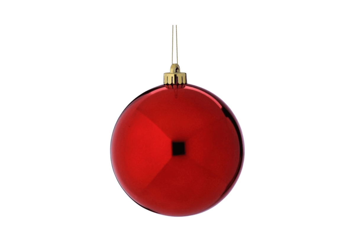 Esfera Roja 25 cm