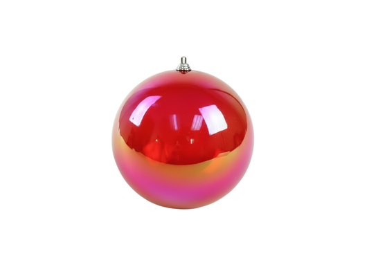 Esfera Transparente Roja