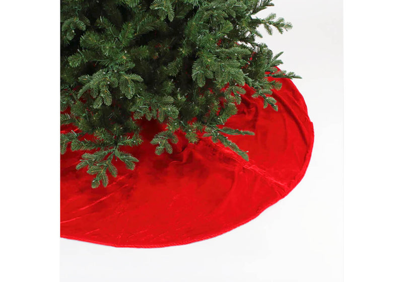 Pie de Pino Terciopelo Rojo 180 cm