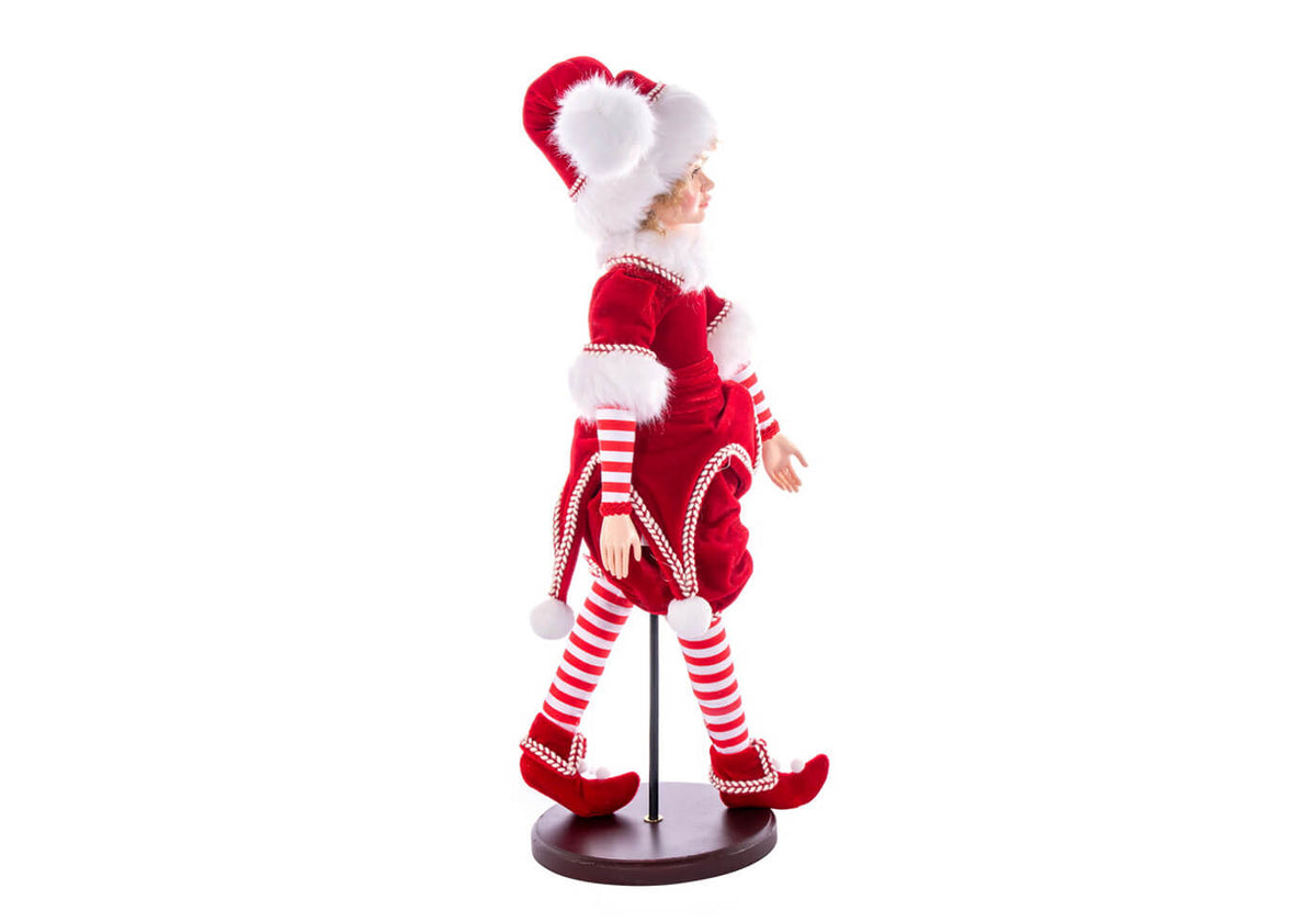 Duende Santa Niña con Base 46 cm - Simone