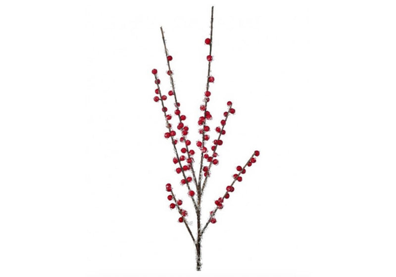 Rama Berrie Rojo con Hielo Alta 84 cm