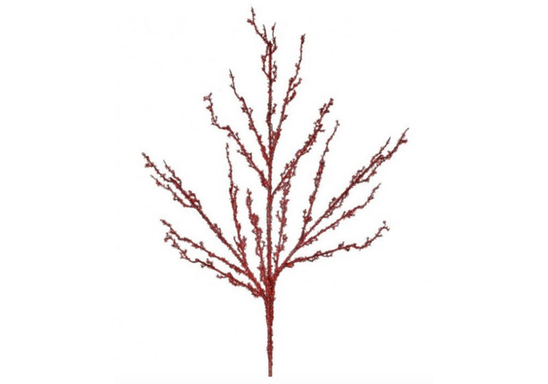 Rama Glitter Rojo 76 cm
