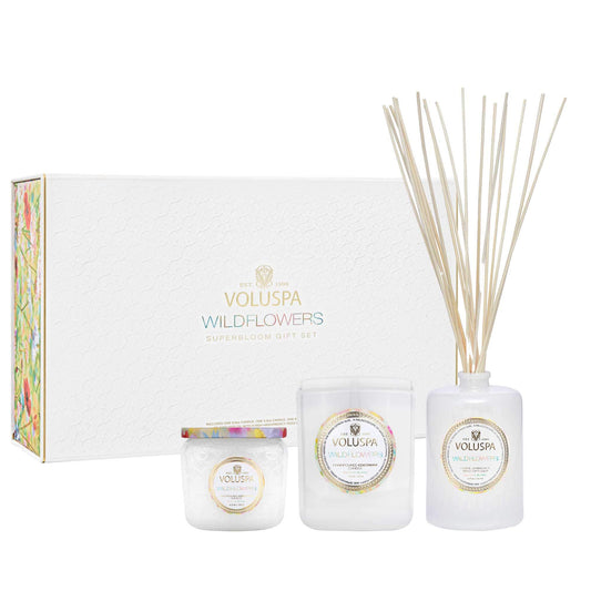 Set de Velas Aromáticas Wildflowers Superbloom