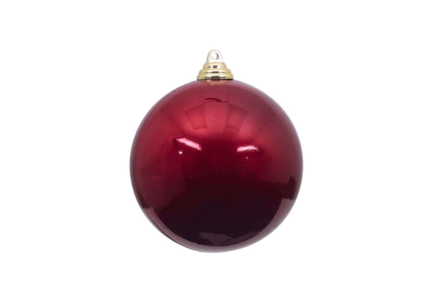 Esfera Borgoña brillante