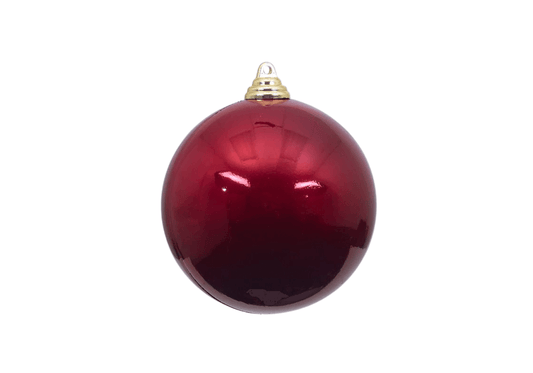 Esfera Borgoña brillante