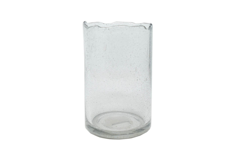Portavela Transparente con Burbujas
