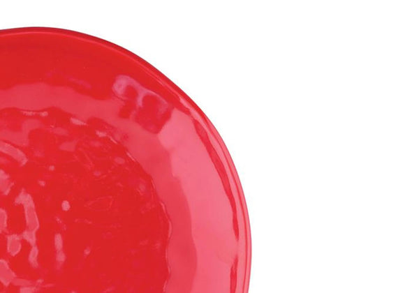 Plato Melamina Rojo 15 cm