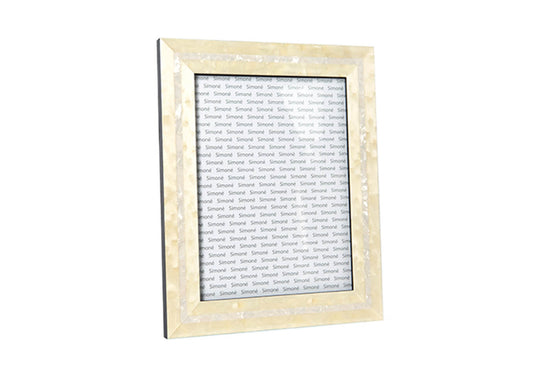 Portarretrato Italiano Beige con Linea de Concha - Simone