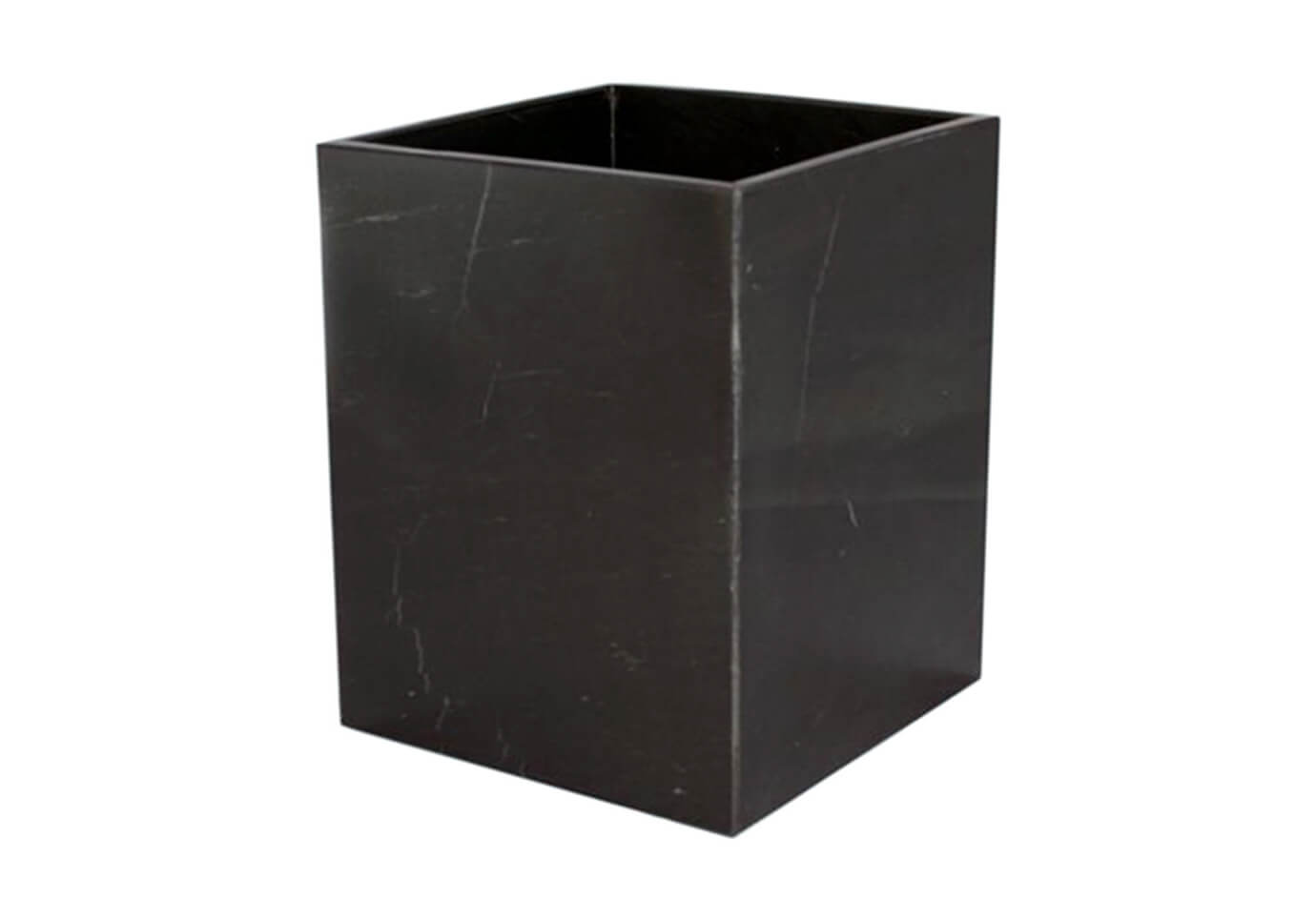 Bote de Basura Mármol Negro - Simone