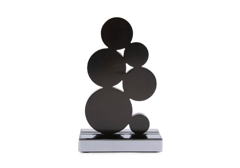 Escultura Discos Espejos Ahumados