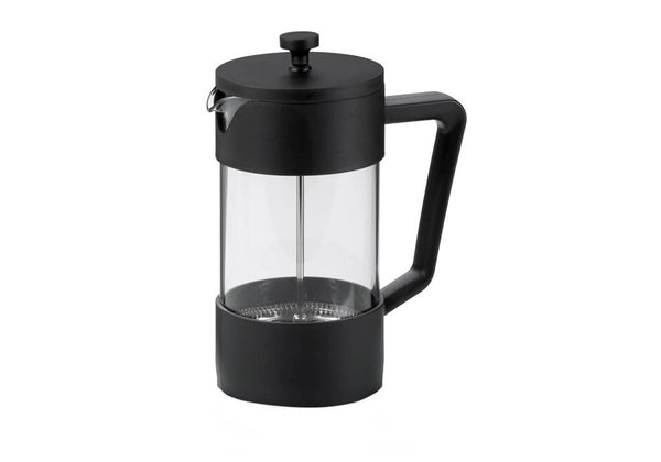 Cafetera Negra Prensa Francesa Tapa Negra