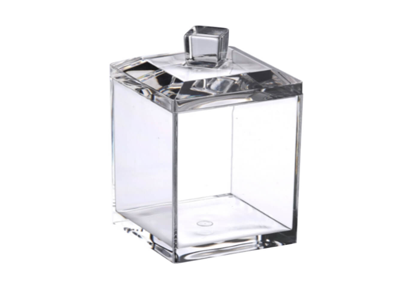 Caja de Acrílico con Cubo en Tapa - Simone