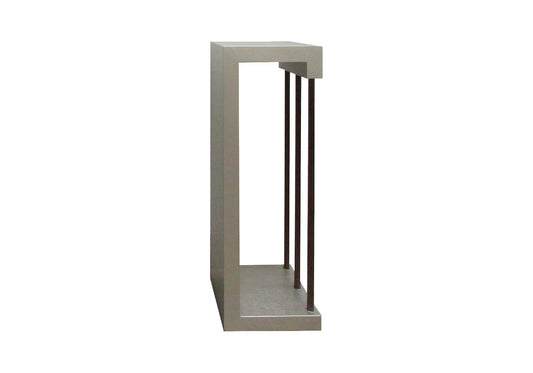 Pedestal con Hueco y Tres Barrotes Grande