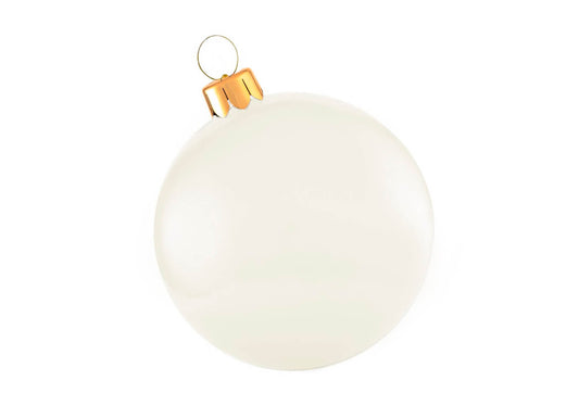 Esfera Inflable Color Blanco 46 cm - Simone