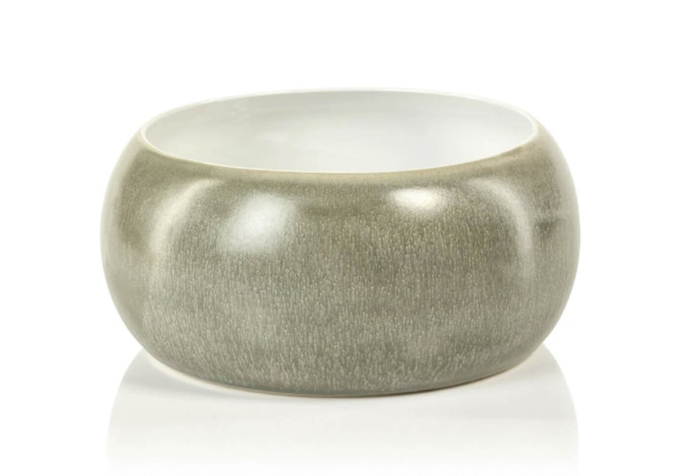 Bowl Redondo Cerámica Gris