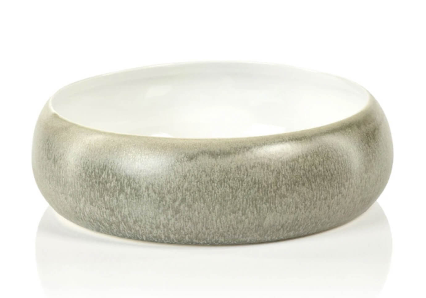 Bowl Redondo Cerámica Gris