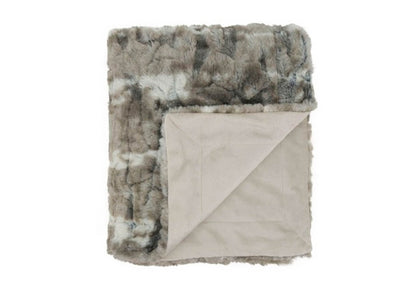 Throw Mink Gris