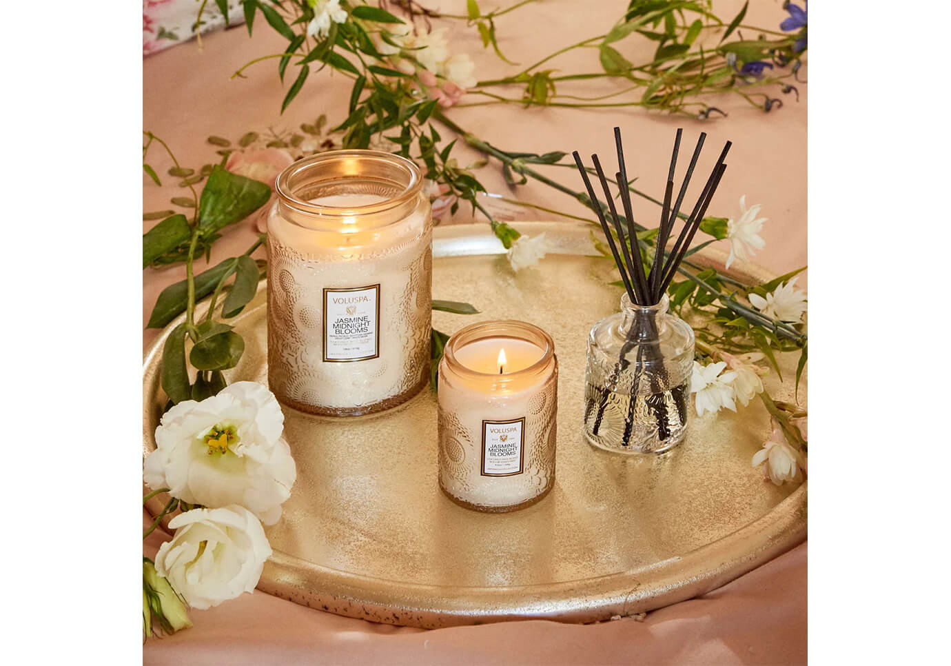Difusor Voluspa Jasmine Midnight Blooms - Simone