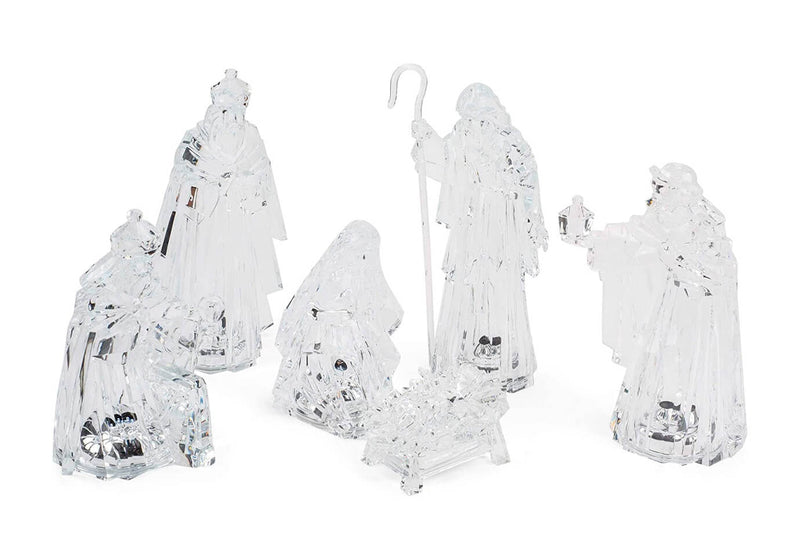 Nacimiento de Acrílico con Luz - Set de Seis
