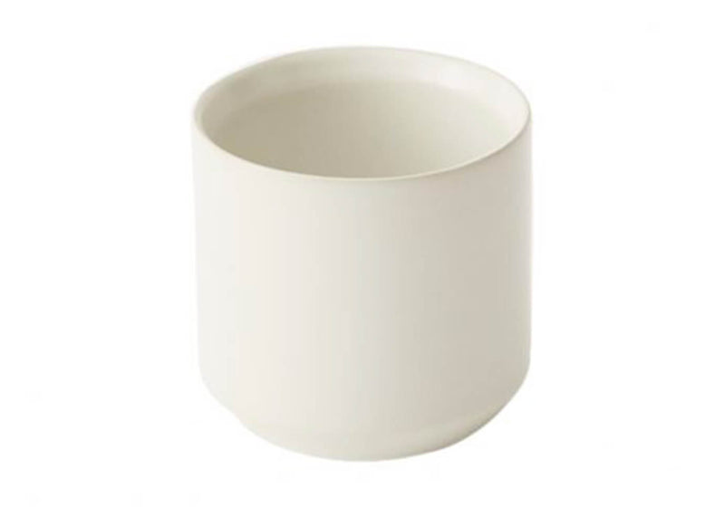 Maceta de Cerámica Redonda Blanca Minis