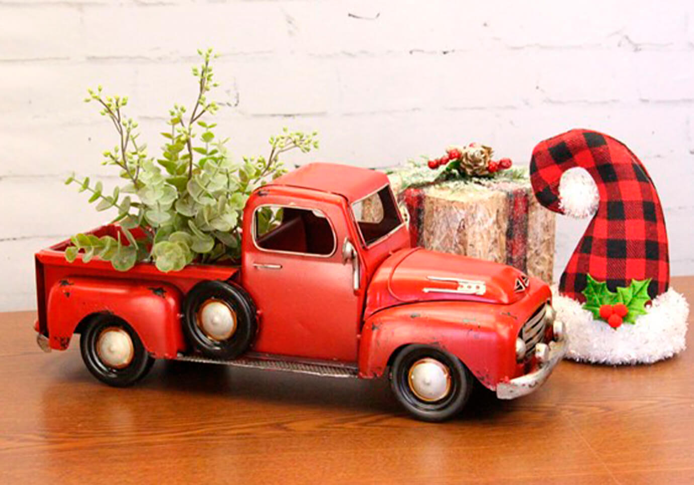 Troca Metálica Vintage Roja - 25 y 40  cm