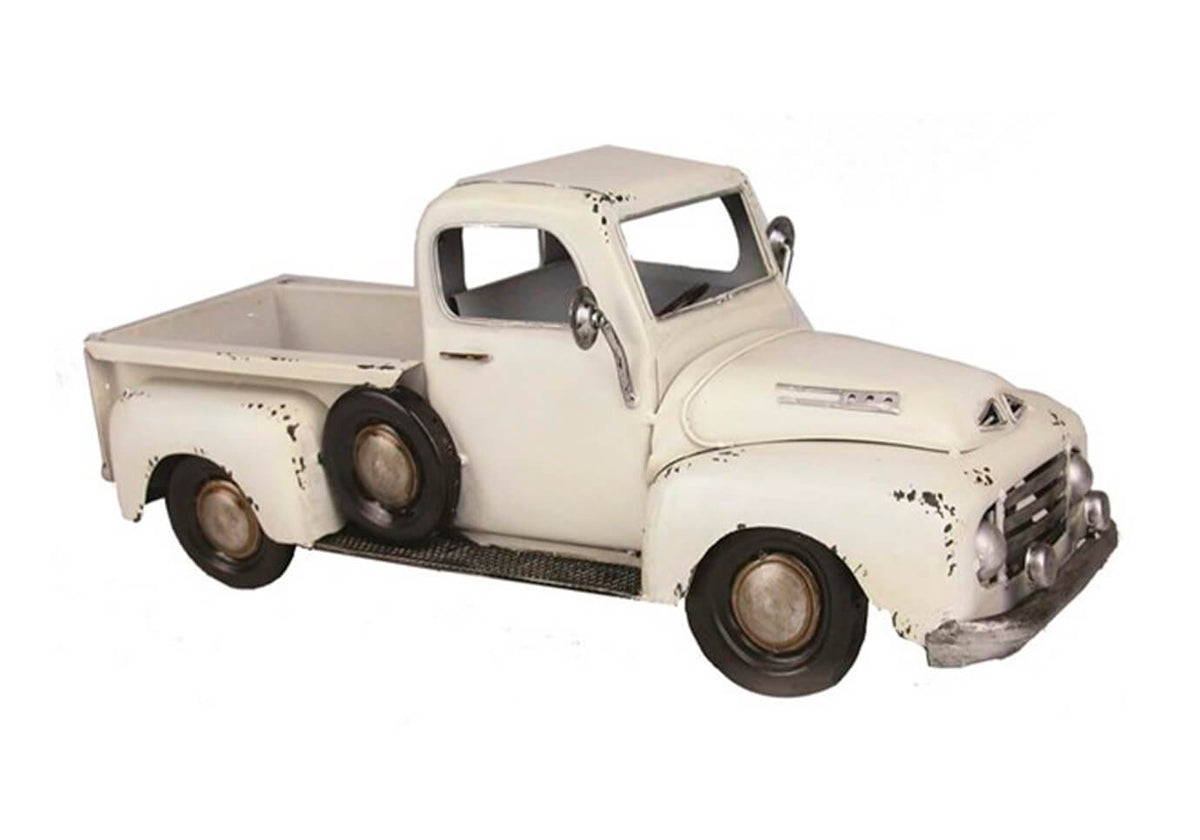 Troca Metálica Vintage Blanca - 25, 40 y 64 cm