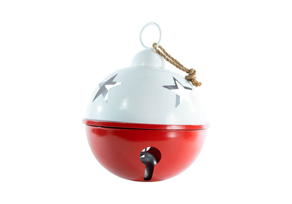 Cascabel Mix Blanco con Rojo XL - 42, 52 y 62 cm