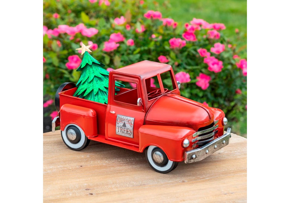 Camioneta de Hierro Multiestacional Rojo 45 cm