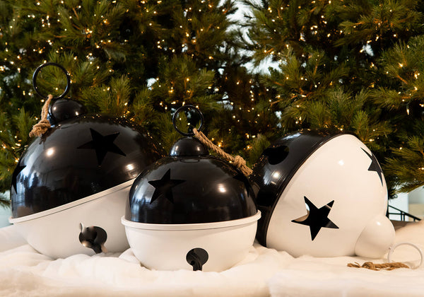 Cascabel Mix Blanco con Negro XL - 42, 52 y 62 cm
